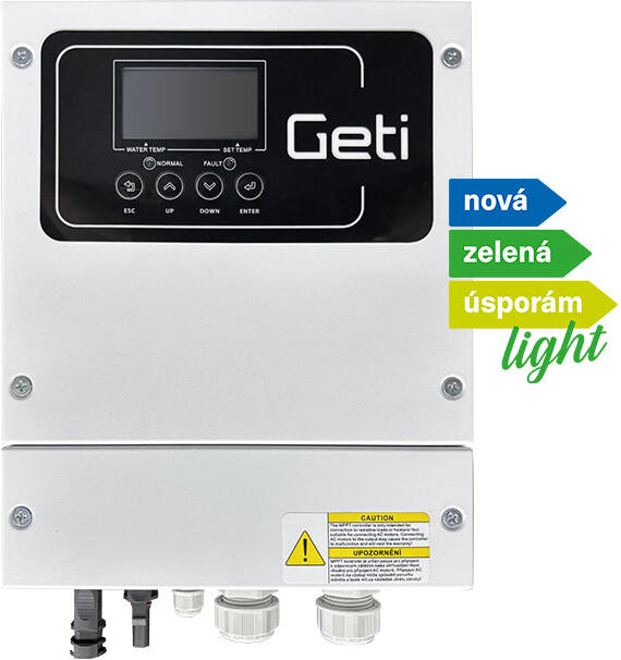 Solární invertor GETI GWH02D 4000W MPPT pro PV ohřev vody