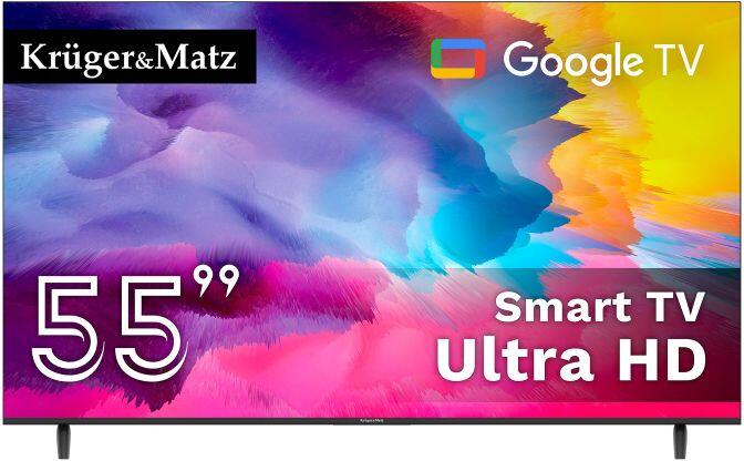 Televizor KRUGER & MATZ KM0255UHD-G SMART TV 55" KRUGERMATZ