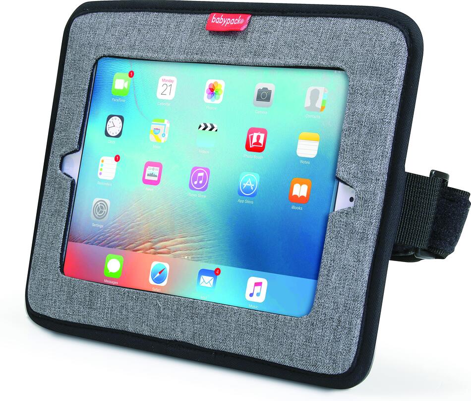 Babypack Zpětné zrcátko / držáček na iPad 2v1