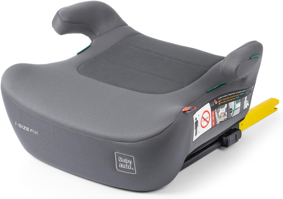 Babyauto GEKKO iFIX 125-150, podsedák velký, phantom grey