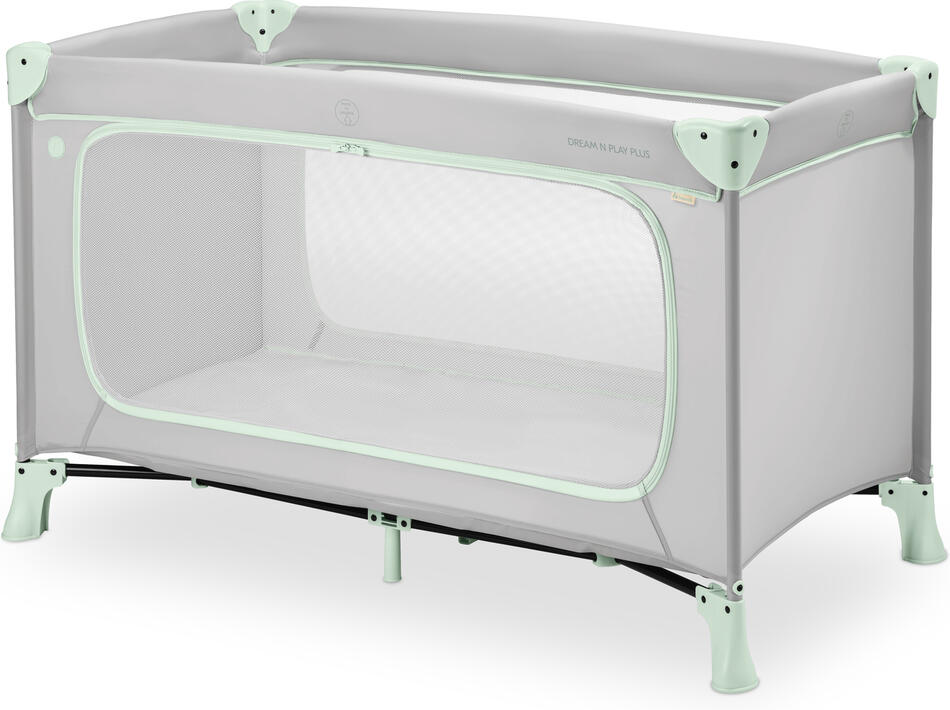 Hauck Cestovní postýlka Dream N Play Plus Dusty Mint