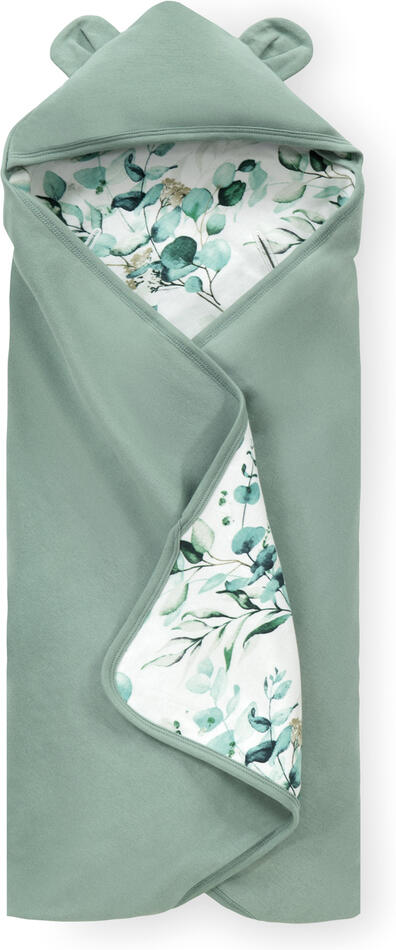 Hauck Zavinovací deka do autosedačky a kočárku Snuggle Leaves Mint