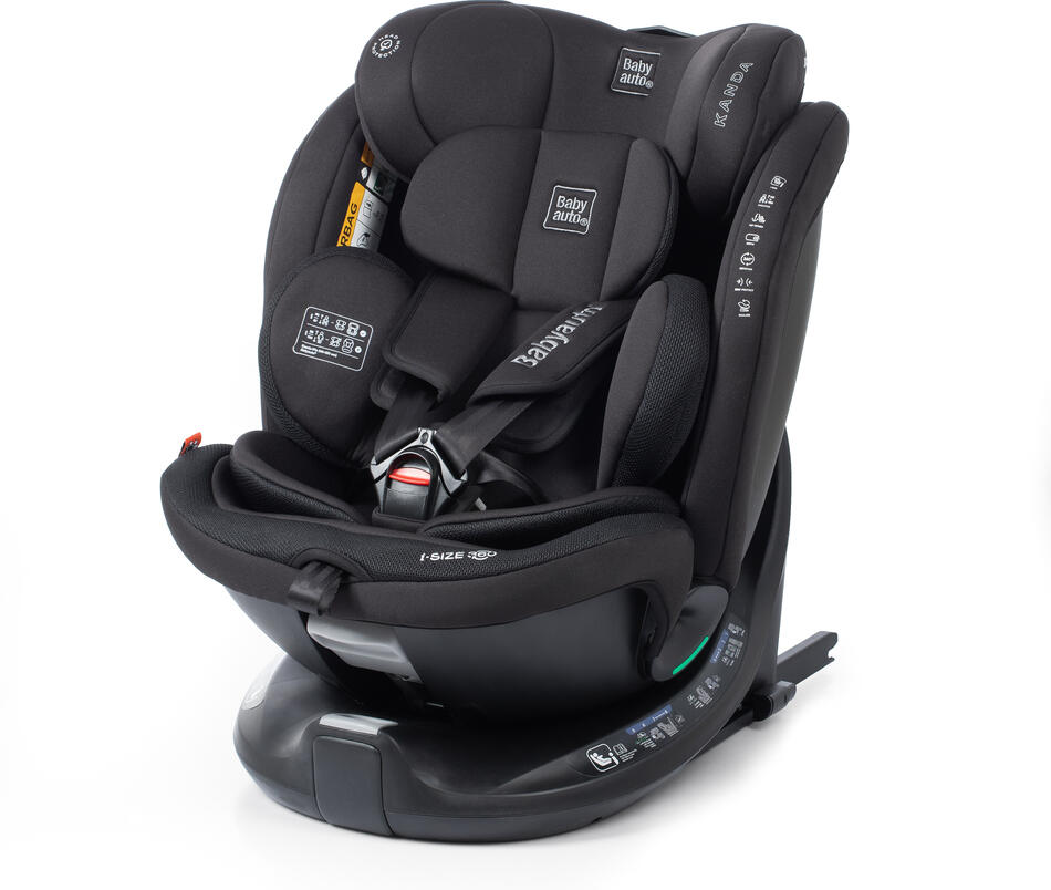 Babyauto KANDA iFIX TT BASE i-Size 360, 40-150 autosedačka, JET BLACK