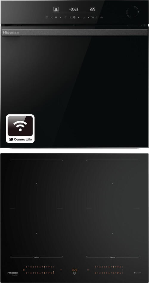 SET Trouba Hisense BSA66346ADBGWIFI + Indukční deska Hisense HI6443BSCWF