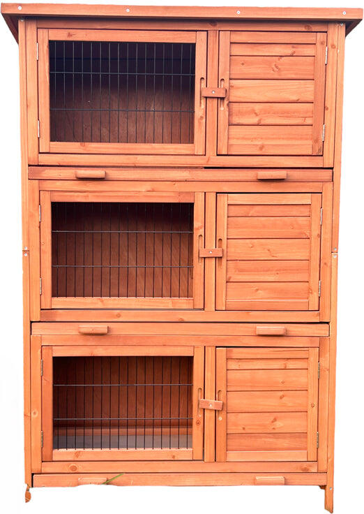 Králíkárna dřevěná MacHook 3