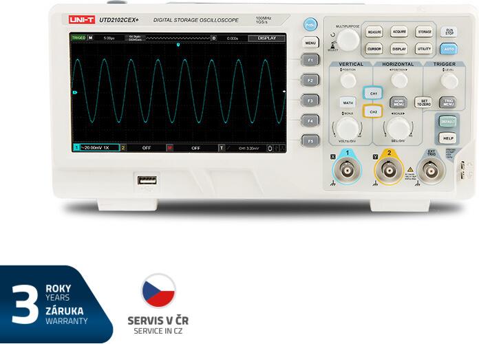 Osciloskop UNI-T UTD2102CEX+