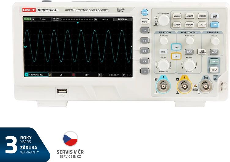 Osciloskop UNI-T UTD2202CEX+
