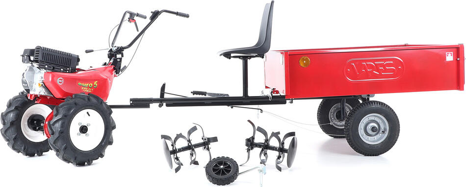 Zahradní technika Eurosystems SET2 s vozíkem EURO5 B