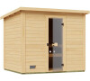 WEKA Sauna KAAPI 4 - přírodní - outdoor sauna