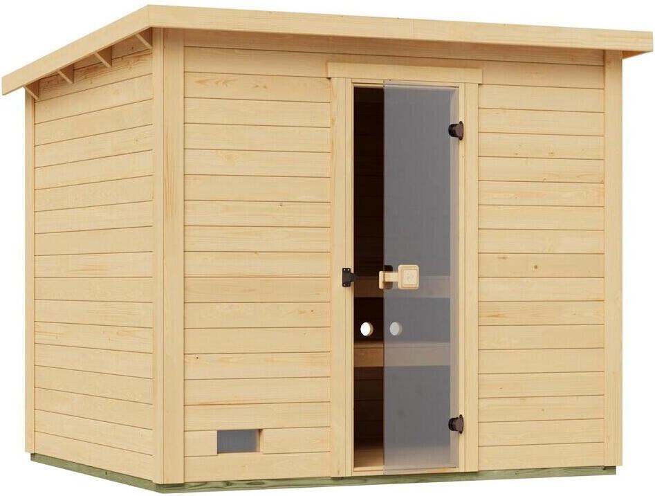WEKA Sauna KAAPI 4 - přírodní - outdoor sauna