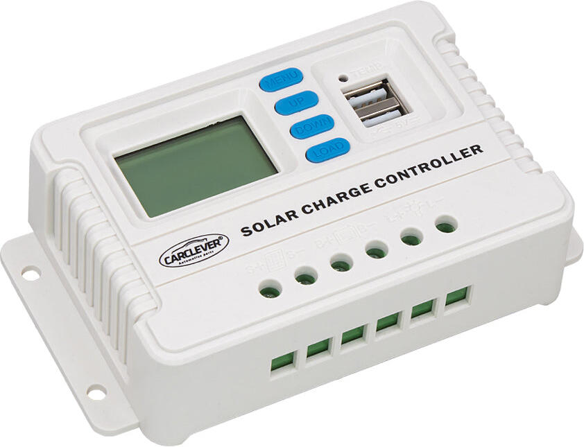 PWM solární regulátor CARCLEVER 34405 12-24V 20A