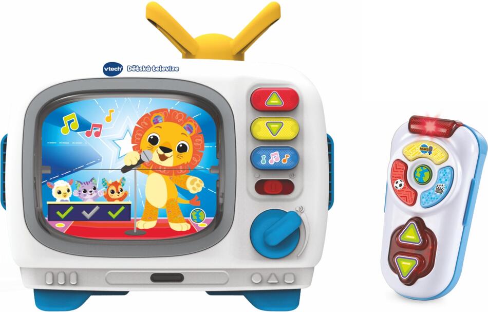 VTech Dětská televize CZ (s dálkovým ovládáním)