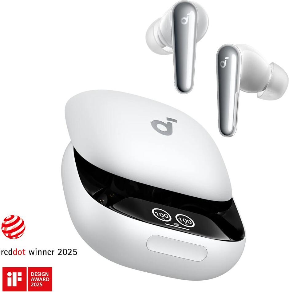 Anker Sluchátka Bluetooth Soundcore Liberty 4 Pro bílá (A3954G21)
