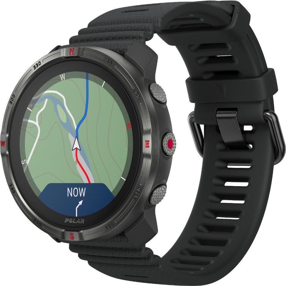 Smart hodinky Polar Grit X2 Night Black S-L