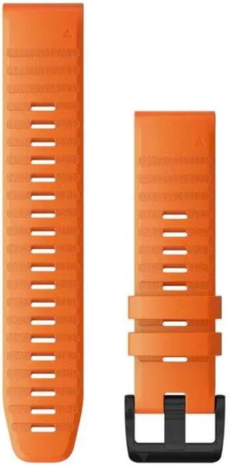 Řemínek na hodinky Garmin QuickFit 22 Ember Orange Silic