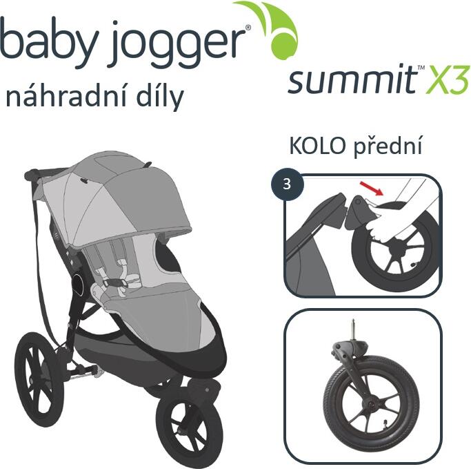 Kolo přední Baby Jogger SUMMIT X3