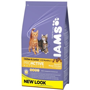 Granule Iams Kitten rich in Chicken 10 kg