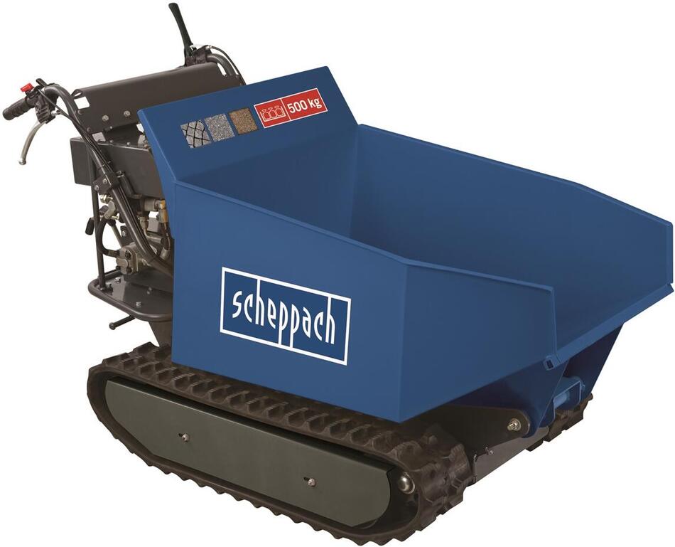 Přepravník pásový Scheppach DP 5000, modrý