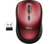 PC myš mini TRUST Yvi červená