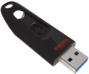 Flash disk SanDisk Ultra 64GB černý (SDCZ48-064G-U46)