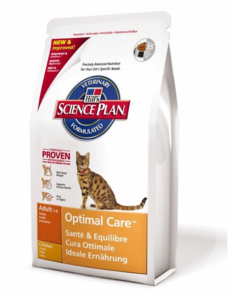Granule Hill´s Feline Adult Chicken, 15 kg
