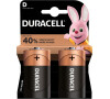 Baterie alkalická Duracell Basic D, LR20, 1.5V, blistr 2ks