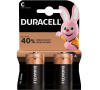 Baterie alkalická Duracell Basic C, LR14, 1.5V, blistr 2ks