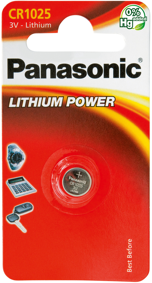 Baterie Panasonic CR-1025 1BP