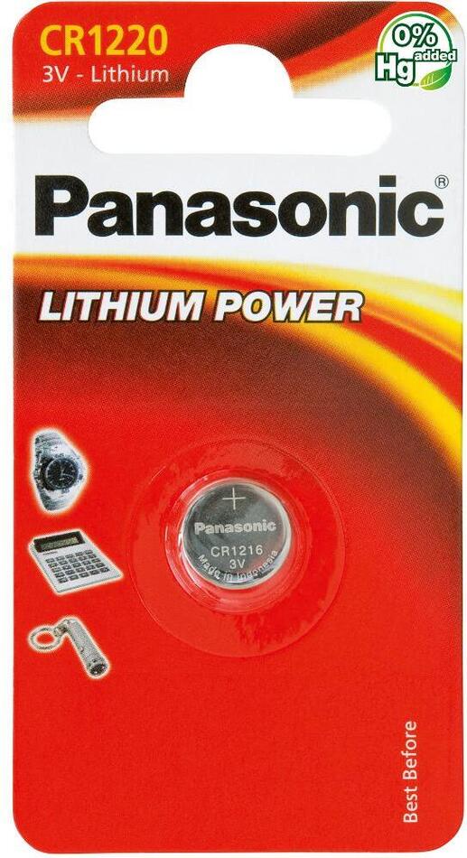 Baterie Panasonic CR-1220 1BP