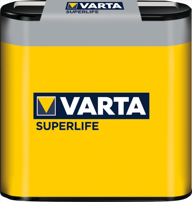 Baterie Varta 2012, 3R12 (4,5V) Blistr, (cena za 1ks)