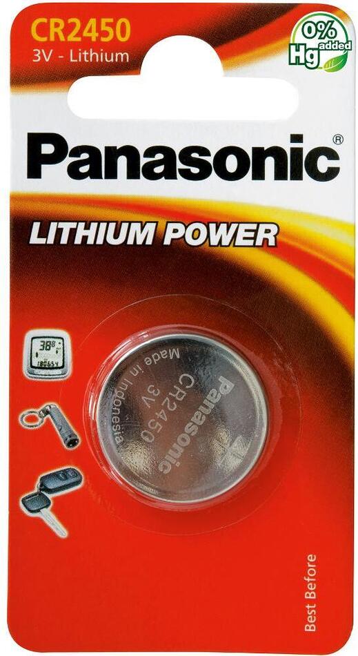 Baterie Panasonic CR-2450 1BP