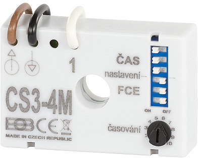 ELEKTROBOCK Multifunkční časový spínač CS3-4M Elektrobock