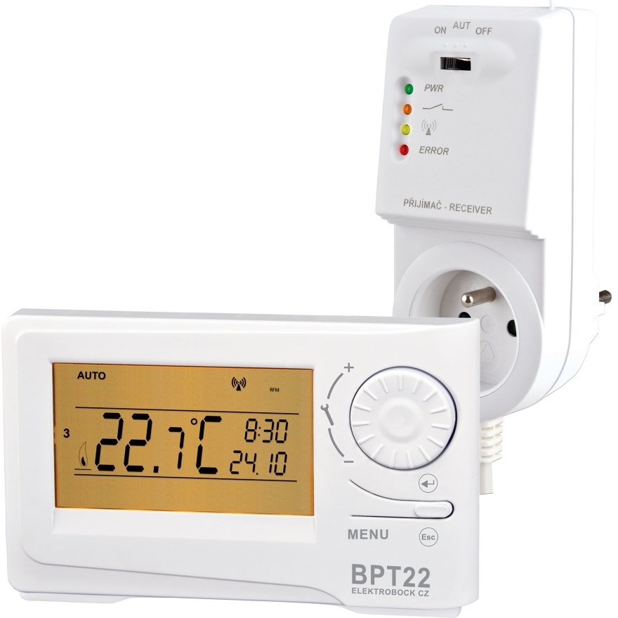 ELEKTROBOCK BPT22 - Bezdrátový termostat