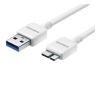 Kabel Samsung MicroUSB, 1,5m - bílý