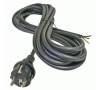Kabel flexo guma 3x1,0mm, černá, 2m