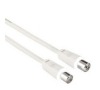 Anténní kabel 75dB, bílý, 7.5m HAMA 45163