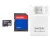 Paměťová karta SD Micro Sandisk HC 4GB + adaptér SD