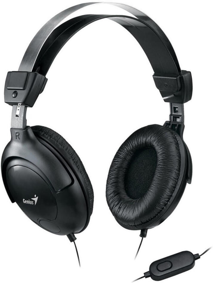 Sluchátka s mikrofonem GENIUS HS-M505X černé