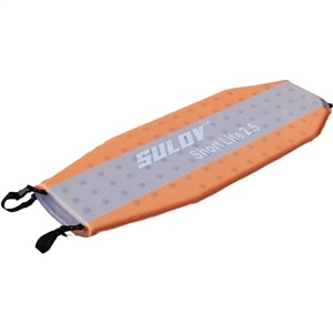 Karimatka samonafukovací Sulov Short Lite, 2,5cm - oranžovo/šedá