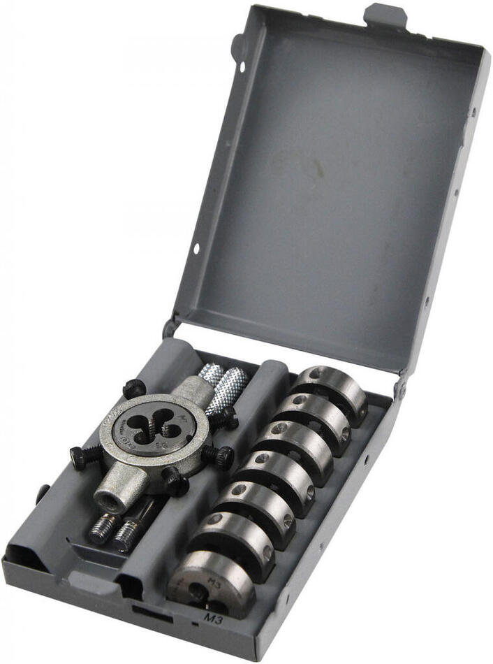 Závitová očka M3-M12, sada 9ks, M3-M4-M5-M6-M7-M8-M10-M12 EXTOL-PREMIUM