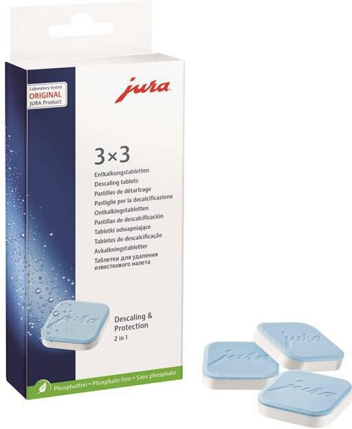 JURA odvápňovací tablety