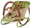 Lehátko dětské 4Baby Jungle monkey hnědo/zelené