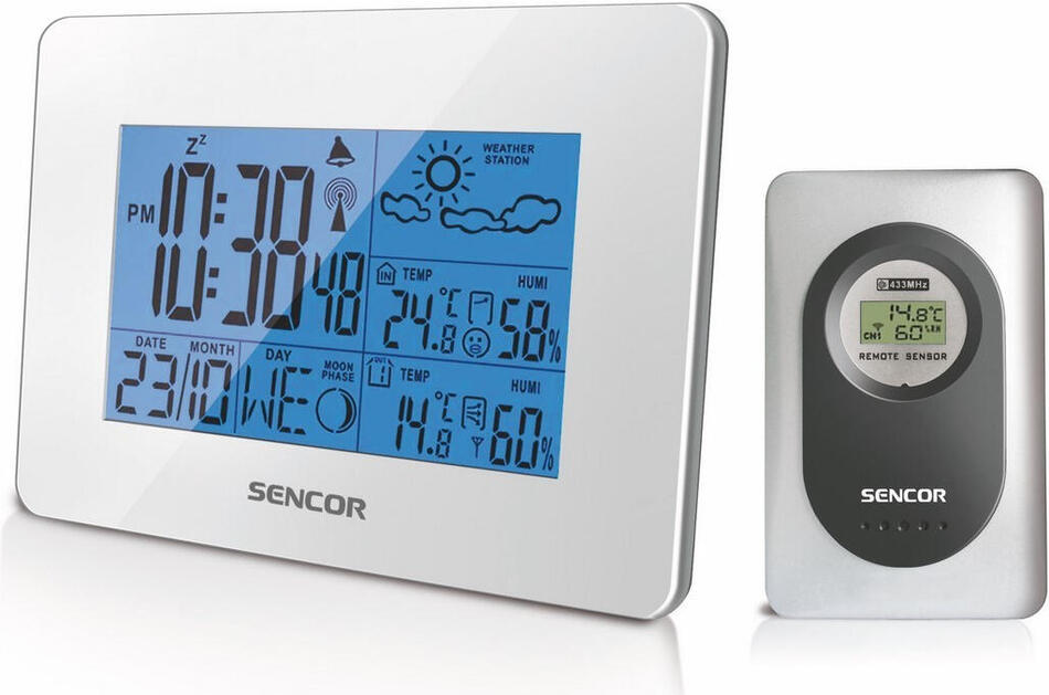 Meteostanice Sencor SWS 51 W bílá