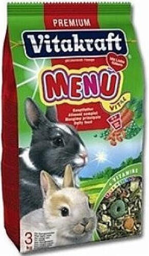 Vitakraft Rodent Rabbit Menu Vital 3kg