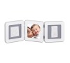 Sada pro otisk Baby Art - Rámeček Double Print Frame White &amp; Grey