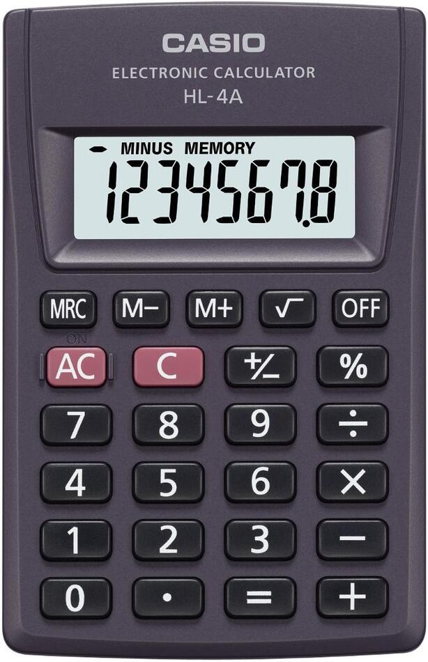 Kalkulačka Casio HL 4 A