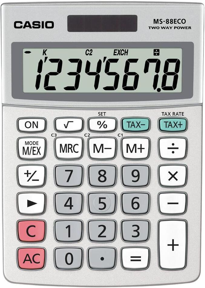 Kalkulačka Casio MS 88 ECO