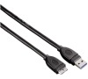 Kabel Hama USB 3.0 / USB Micro B, 0,75 m - černý