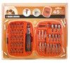 Sada bitů Black&Decker A7039, 45 dílná s račnou