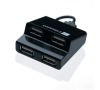 USB Hub Connect IT USB 2.0 / 4x USB 2.0 - černý